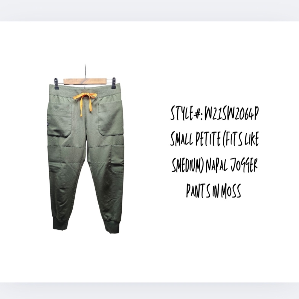 Figs Napal Moss Jogger Pants In Moss